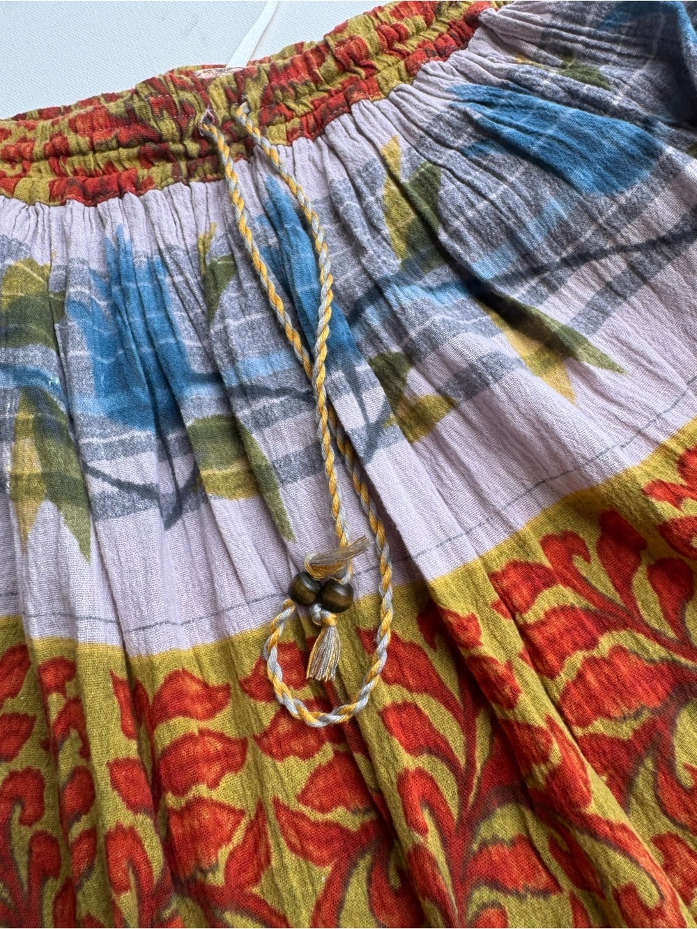 Free People, 100% Cotton Zen Garden Skirt, Size S
